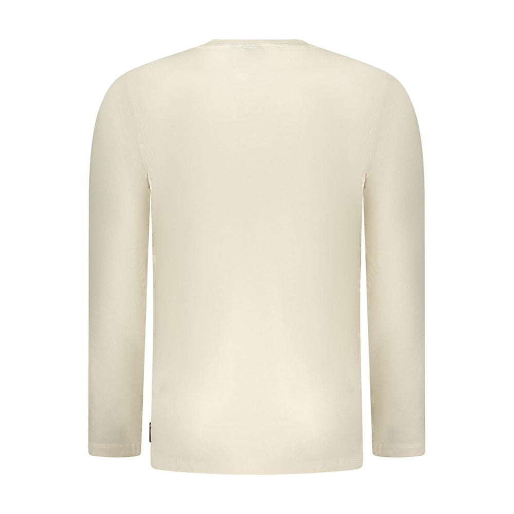 U.S. Grand Beige Cotton Men T-Shirt U.S. Grand
