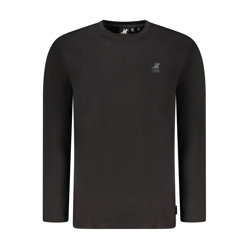 U.S. Grand Black Cotton Men's T-Shirt U.S. Grand