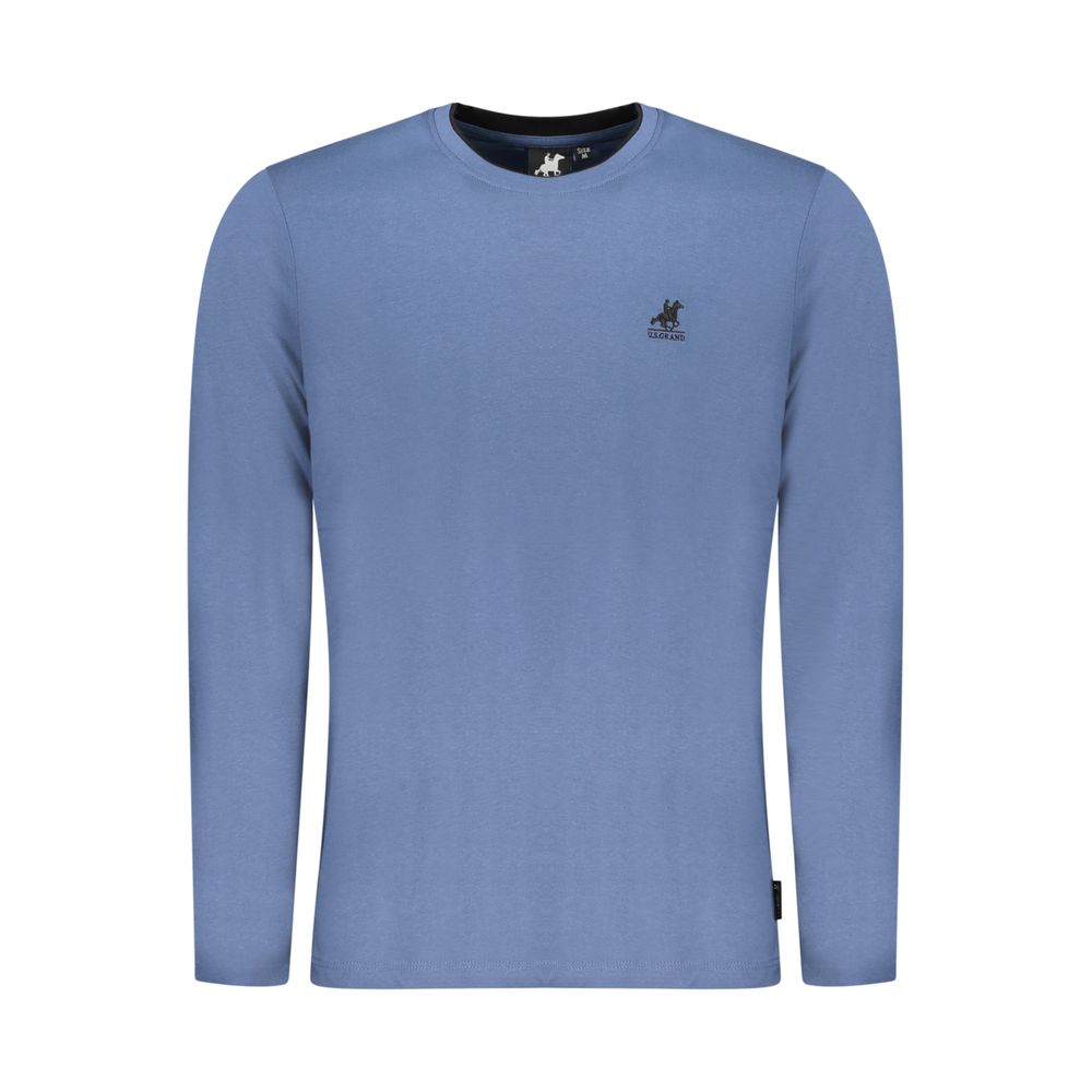 U.S. Grand Blu Cotton Men T-Shirt U.S. Grand