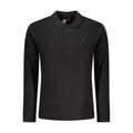U.S. Grand Black Cotton Men Polo Shirt U.S. Grand