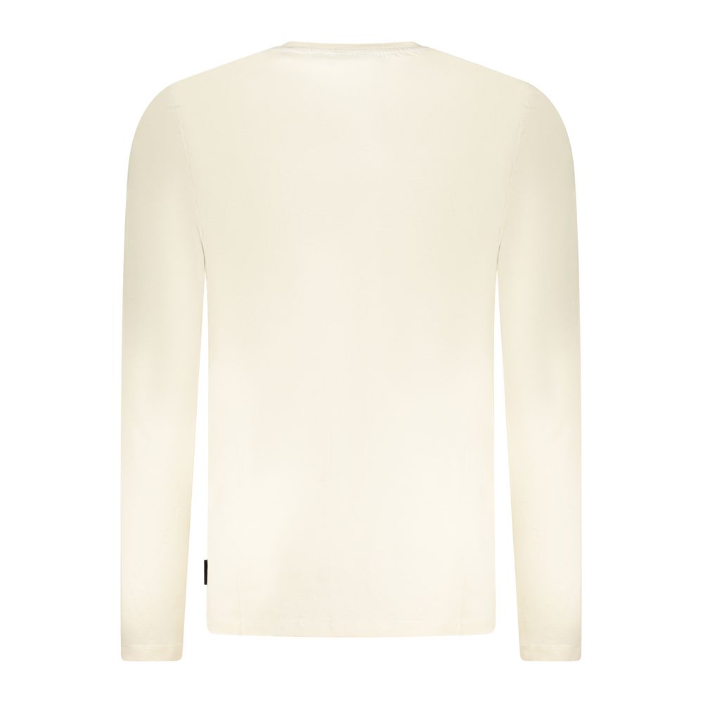 U.S. Grand Beige Cotton Men T-Shirt U.S. Grand