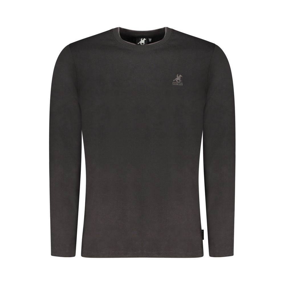 U.S. Grand Black Cotton Men T-Shirt U.S. Grand