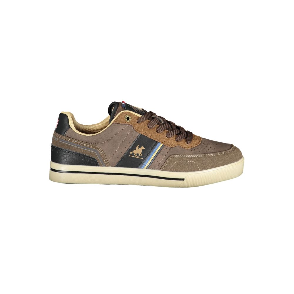 U.S. Grand Marrone Polyurethane Men Sneaker U.S. Grand