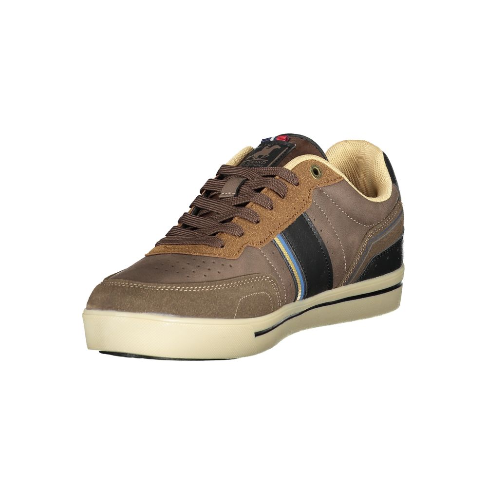 U.S. Grand Marrone Polyurethane Men Sneaker U.S. Grand