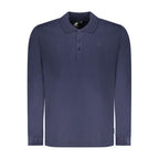 U.S. Grand Blu Cotton Men Polo U.S. Grand