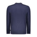 U.S. Grand Blu Cotton Men Polo U.S. Grand