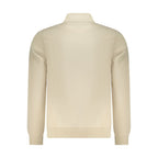 U.S. Grand Beige Polyester Men Sweatshirt U.S. Grand