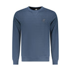 U.S. Grand Blue Polyester Men Sweatshirt U.S. Grand