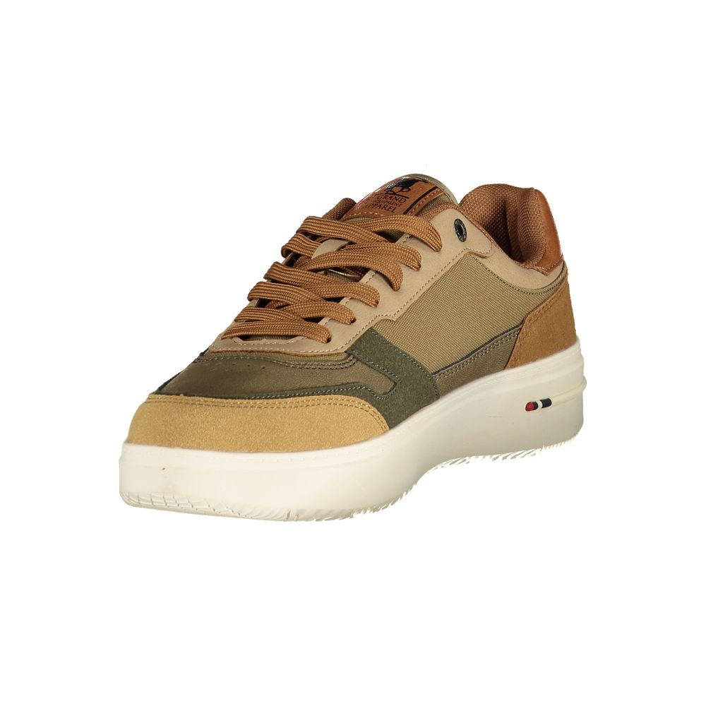 U.S. Grand Beige Polyurethane Men Sneaker U.S. Grand