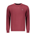 U.S. Grand Red Polyester Men Sweatshirt U.S. Grand