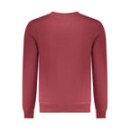 U.S. Grand Red Polyester Men Sweatshirt U.S. Grand