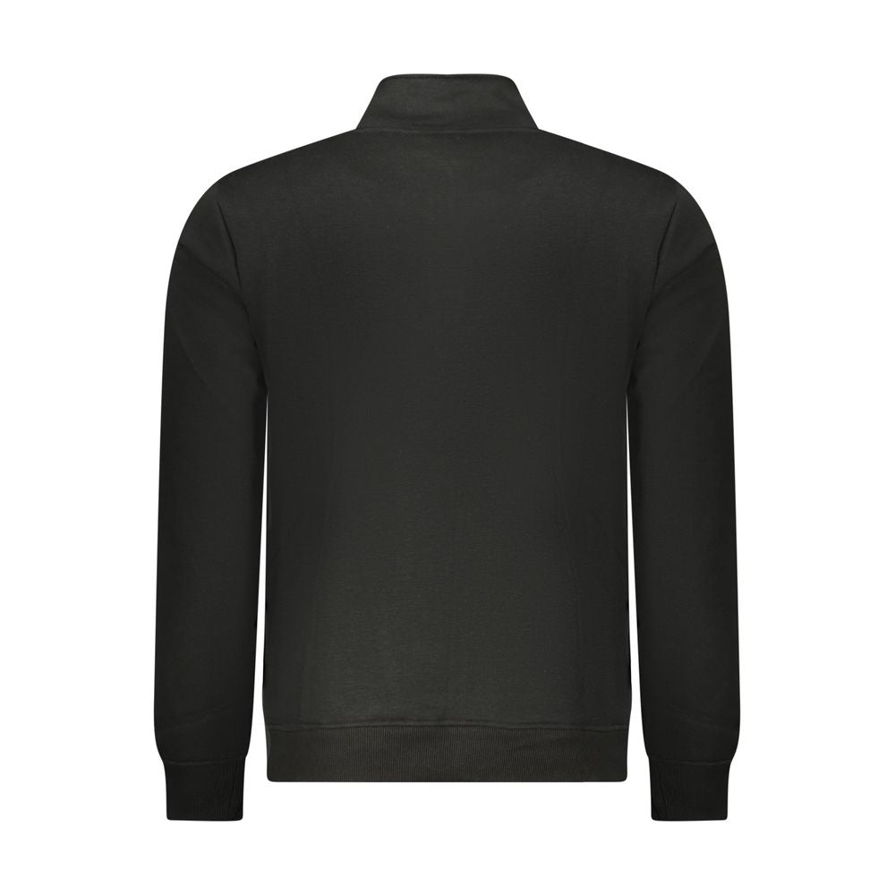 U.S. Grand Black Polyester Men Sweatshirt U.S. Grand