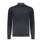 U.S. Grand Blue Polyester Men Sweatshirt U.S. Grand