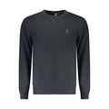 U.S. Grand Blue Polyester Men Sweatshirt U.S. Grand