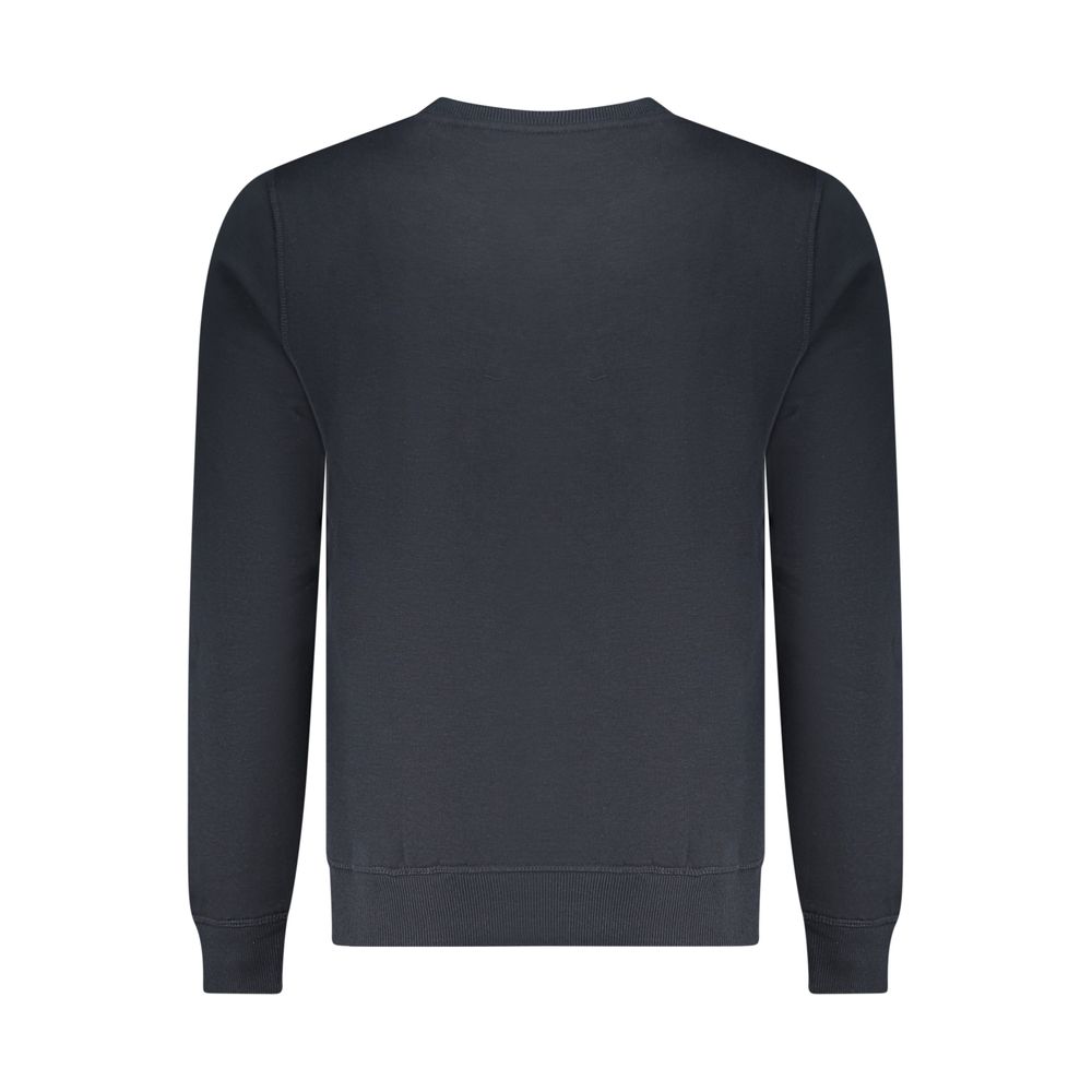 U.S. Grand Blue Polyester Men Sweatshirt U.S. Grand