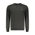 U.S. Grand Black Polyester Men Sweatshirt U.S. Grand