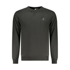 U.S. Grand Black Polyester Men Sweatshirt U.S. Grand