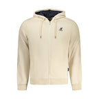 U.S. Grand Beige Cotton Men Sweatshirt U.S. Grand
