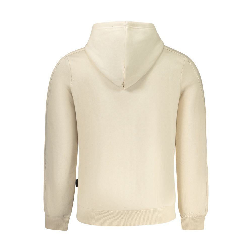 U.S. Grand Beige Cotton Men Sweatshirt U.S. Grand