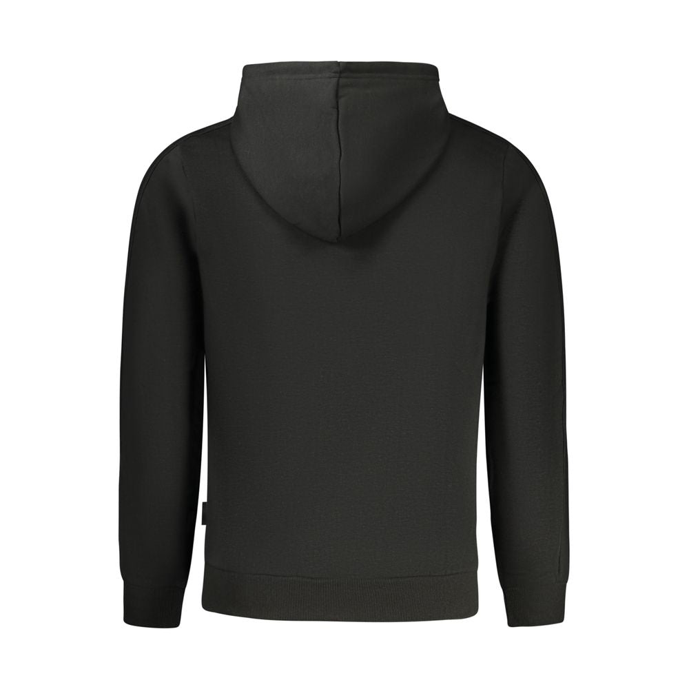 U.S. Grand Black Cotton Men Hoodie U.S. Grand