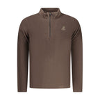 U.S. Grand Marrone Polyester Men Sweatshirt U.S. Grand