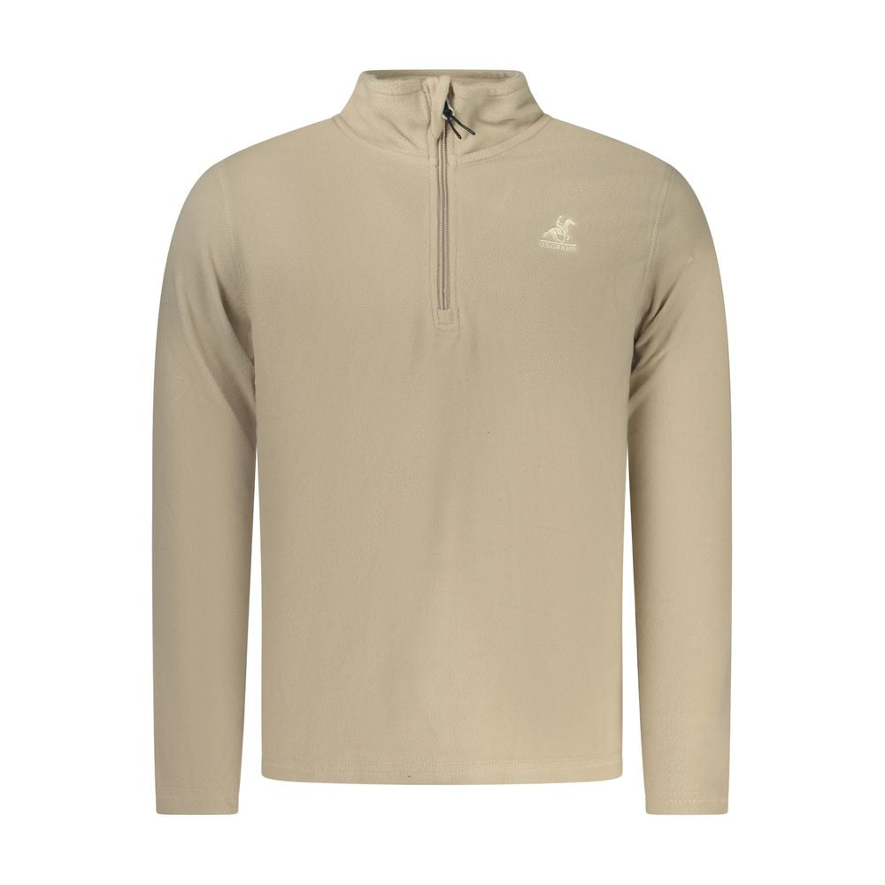 U.S. Grand Beige Polyester Mens Sweatshirt U.S. Grand