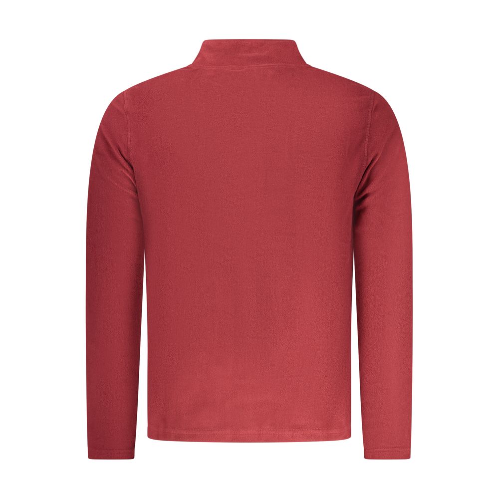 U.S. Grand Red Polyester Men Sweatshirt U.S. Grand