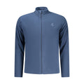 U.S. Grand Blue Polyester Men Sweatshirt U.S. Grand