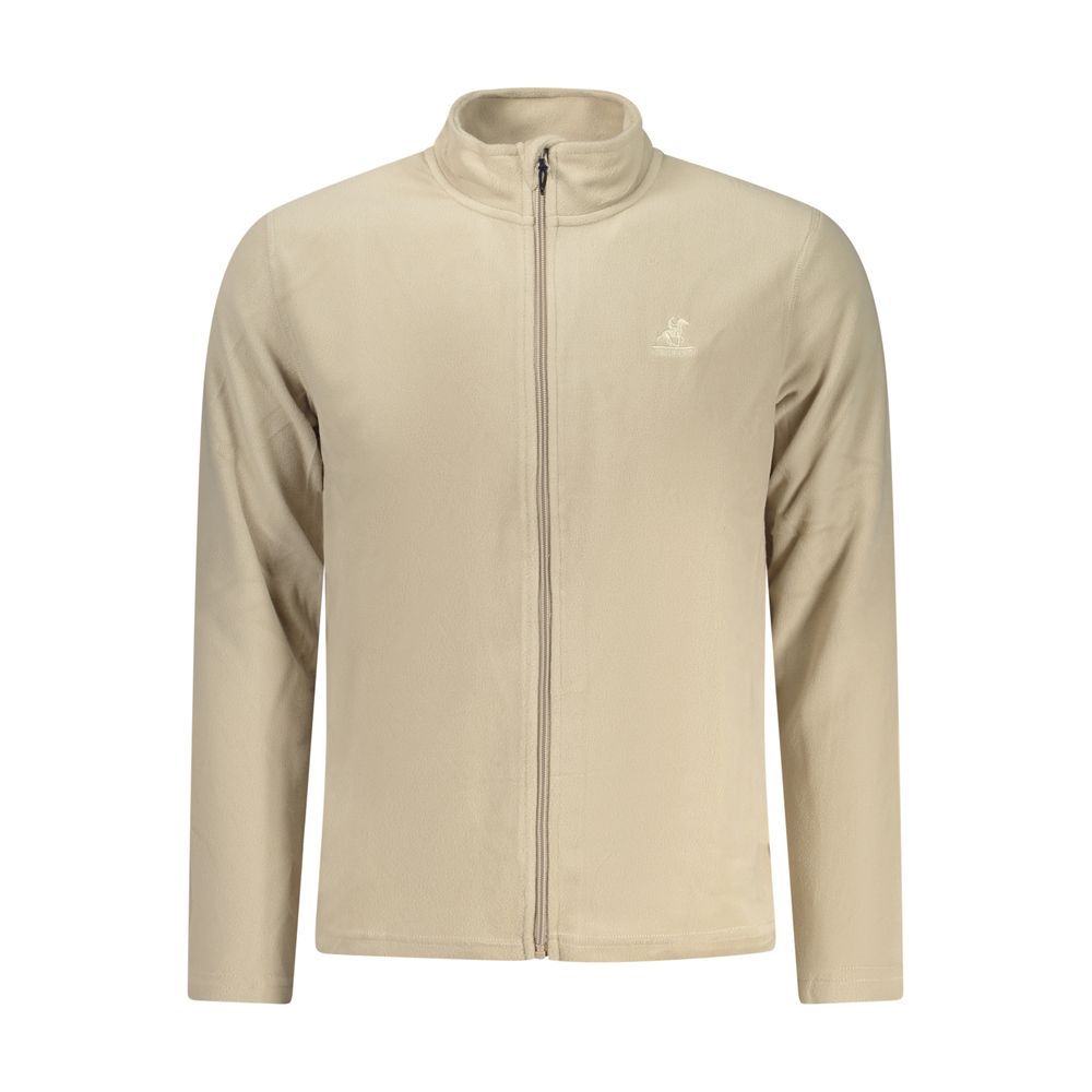 U.S. Grand Beige Polyester Mens Sweatshirt U.S. Grand