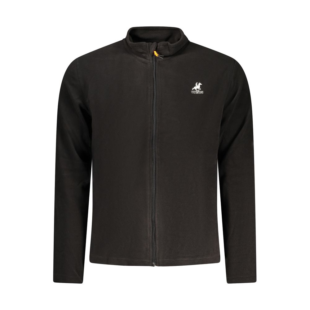 U.S. Grand Black Polyester Men's Sweatshirt U.S. Grand