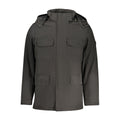 U.S. Grand Black Polyester Mens Jacket U.S. Grand