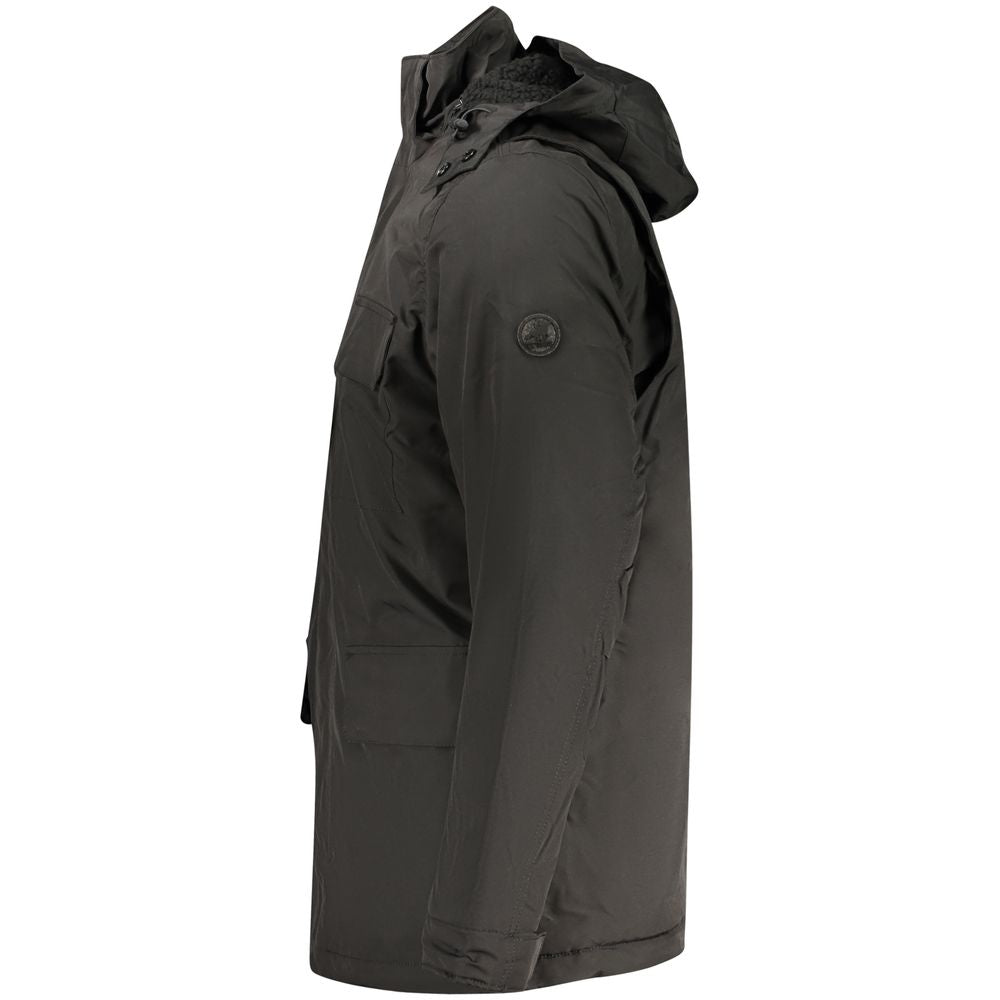 U.S. Grand Black Polyester Mens Jacket U.S. Grand