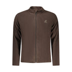U.S. Grand Marrone Polyester Men Sweatshirt U.S. Grand