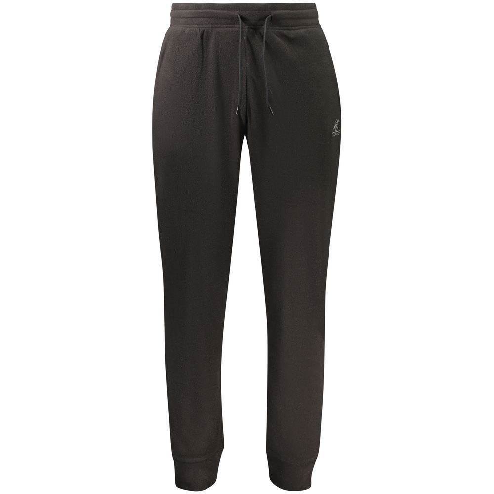 U.S. Grand Black Polyester Men's Sweatpant U.S. Grand