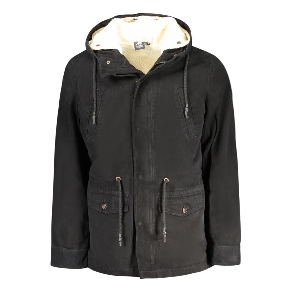 U.S. Grand Nero Polyester Men's Parka Jacket U.S. Grand