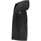 U.S. Grand Nero Polyester Men's Parka Jacket U.S. Grand
