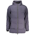 U.S. Grand Blu Polyester Men's Jacket U.S. Grand