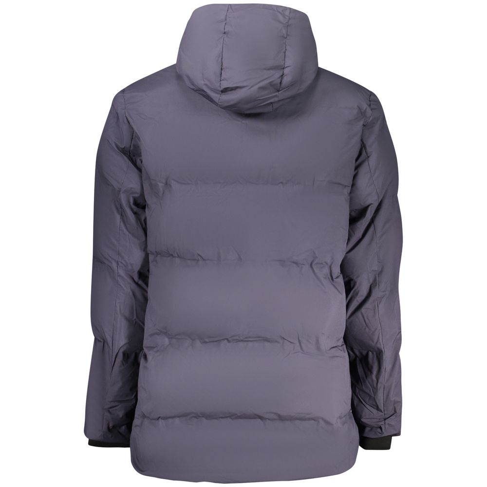 U.S. Grand Blu Polyester Men's Jacket U.S. Grand