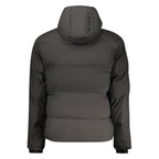 U.S. Grand Black Polyester Men's Jacket U.S. Grand