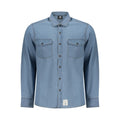 U.S. Grand Azzurro Cotton Mens Shirt U.S. Grand