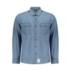 U.S. Grand Azzurro Cotton Mens Shirt U.S. Grand