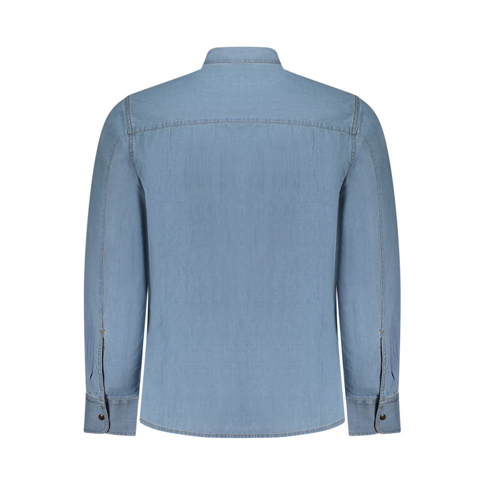 U.S. Grand Azzurro Cotton Mens Shirt U.S. Grand