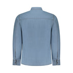 U.S. Grand Azzurro Cotton Mens Shirt U.S. Grand