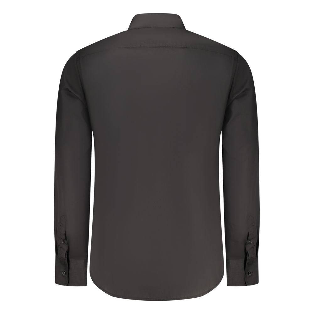 U.S. Grand Black Cotton Mens Shirt U.S. Grand