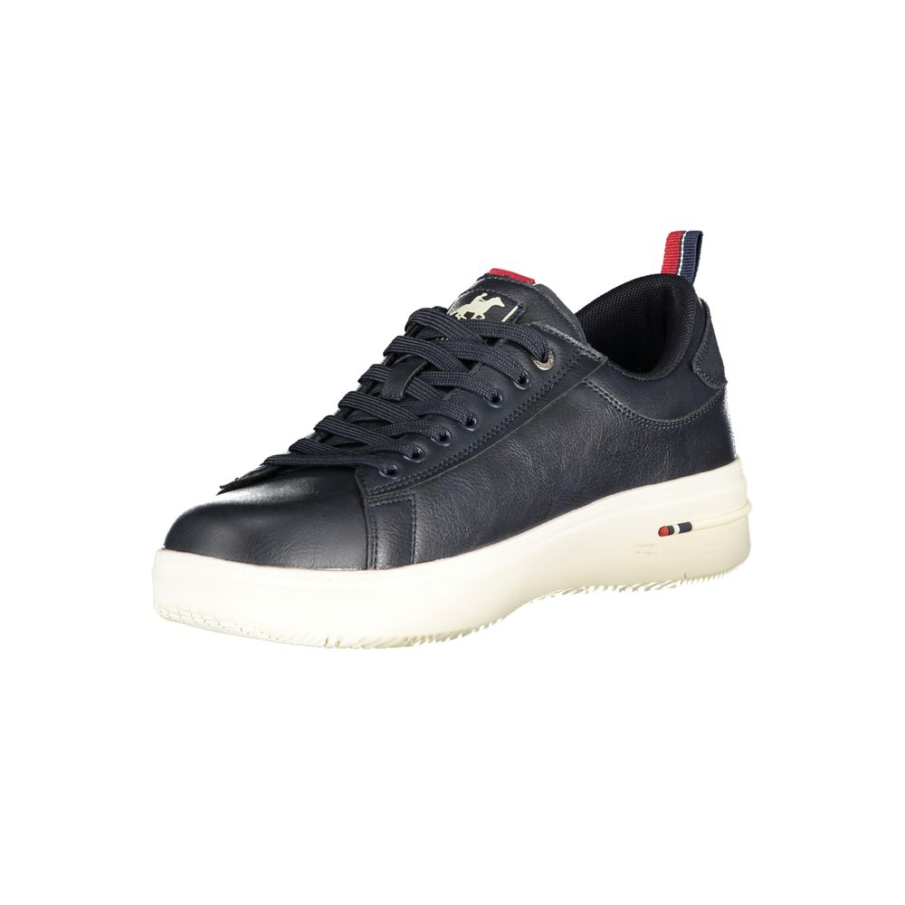 U.S. Grand Blue Polyester Men Sneaker U.S. Grand