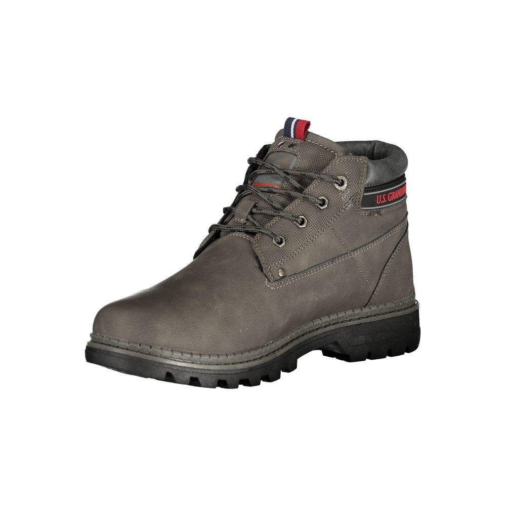 U.S. Grand Grigio Polyurethane Men Ankle Boot U.S. Grand