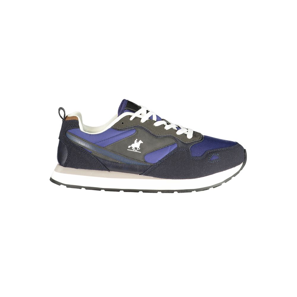 U.S. Grand Blue Polyester Men Sneaker U.S. Grand