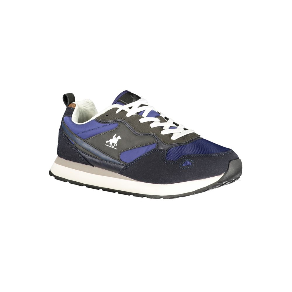 U.S. Grand Blue Polyester Men Sneaker U.S. Grand