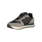 U.S. Grand Black Polyurethane Men Sneaker U.S. Grand