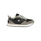 U.S. Grand Black Polyurethane Men Sneaker U.S. Grand